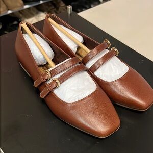 New Kelsi Dagger Brown Leather Women's Shoes